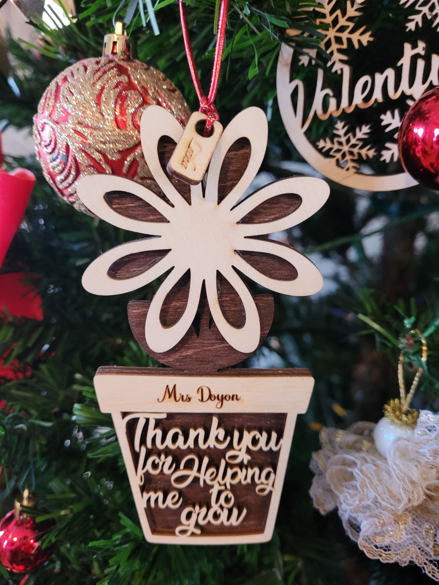 Custom Teacher Ornament / Teacher Gift / Gift for Teachers