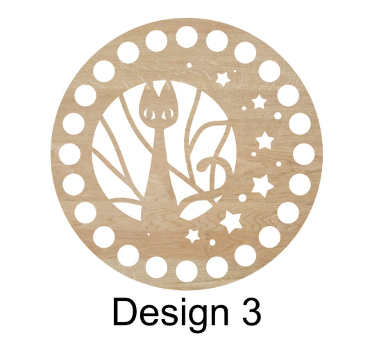 CROCHET BASKET Base - Laser cut wooden basket base - Crochet Bag Base, Purse base wood crochet - 10cm diameter, 3mm thickness