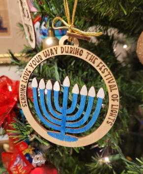 Hanukkah ornaments, happy Hanukkah, Hanukkah decor