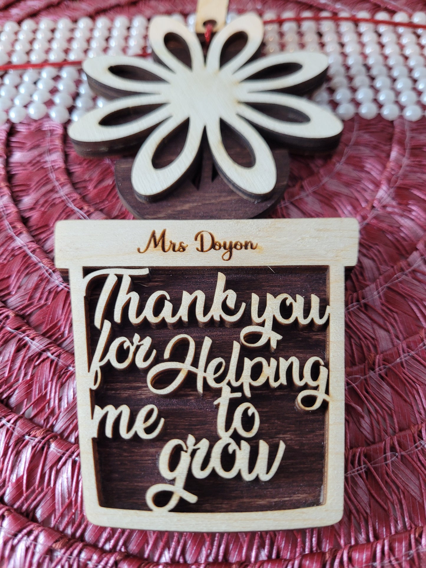 Custom Teacher Ornament / Teacher Gift / Gift for Teachers