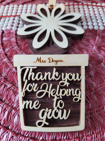 Custom Teacher Ornament / Teacher Gift / Gift for Teachers