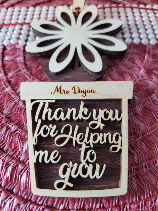 Custom Teacher Ornament / Teacher Gift / Gift for Teachers