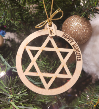Hanukkah ornaments, happy Hanukkah, Hanukkah decor
