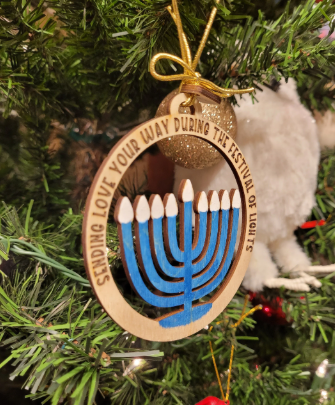 Hanukkah ornaments, happy Hanukkah, Hanukkah decor