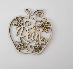 Custom Teachers Ornaments, Holiday ornament with name, Gifts Wooden Ornaments, Teacher Gifts