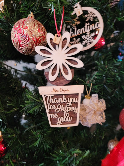 Custom Teacher Ornament / Teacher Gift / Gift for Teachers